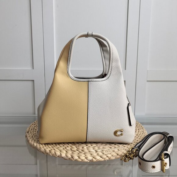 Coach LANA Two-Tone Size 23 Shoulder Bag - Picture 1 of 9